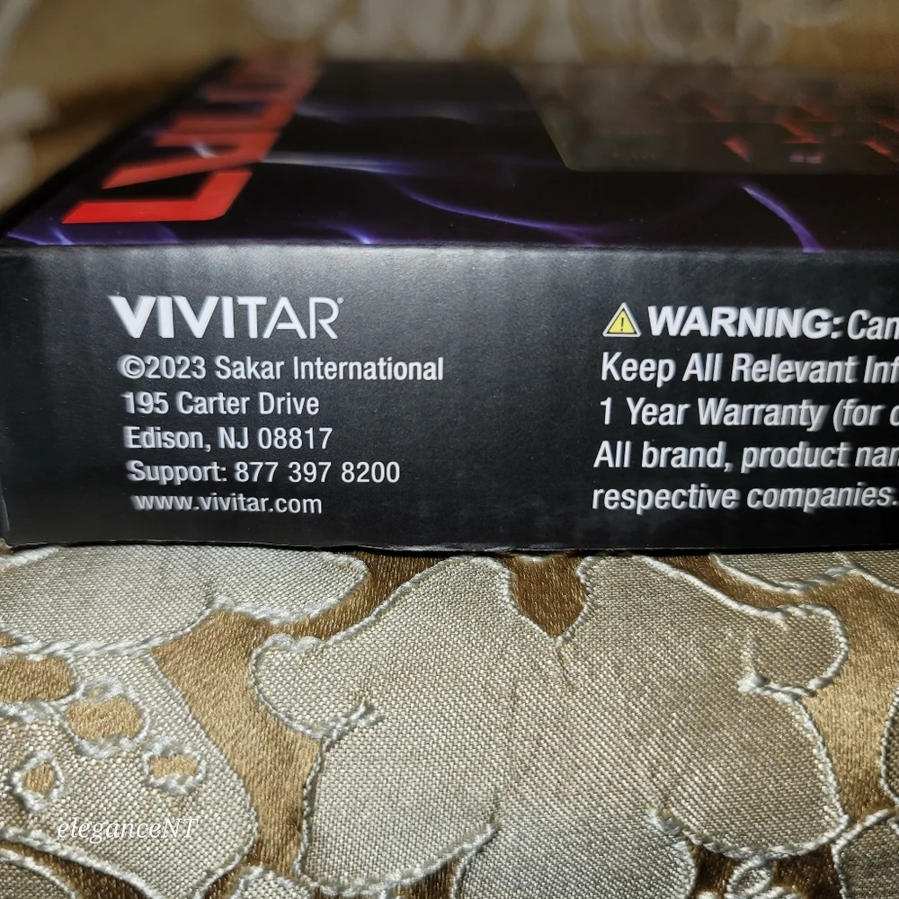 Vivitar LVLup Pro Gaming Keyboard w/Multi Color LED Keys NIB